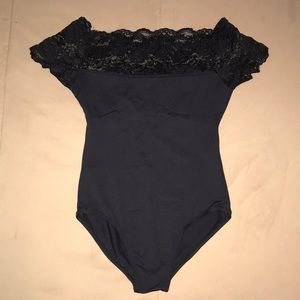 Mesh Shoulder Bodysuit